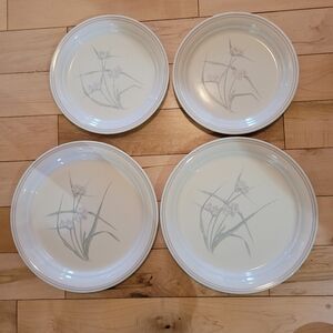 Corelle Spring Pond, 2 dinner plates and 2 medium plates